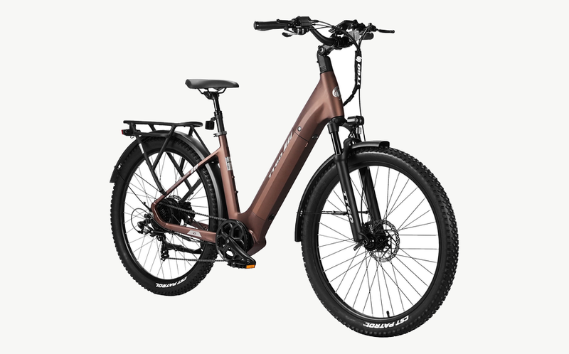 TTGO Z3 27.5" Electric City Bike 250W 48V 720Wh Shimano 7-Speed Up to 120KM Range