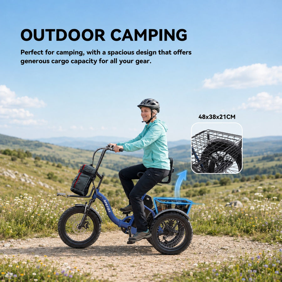 Spacious Rear Cargo Basket
