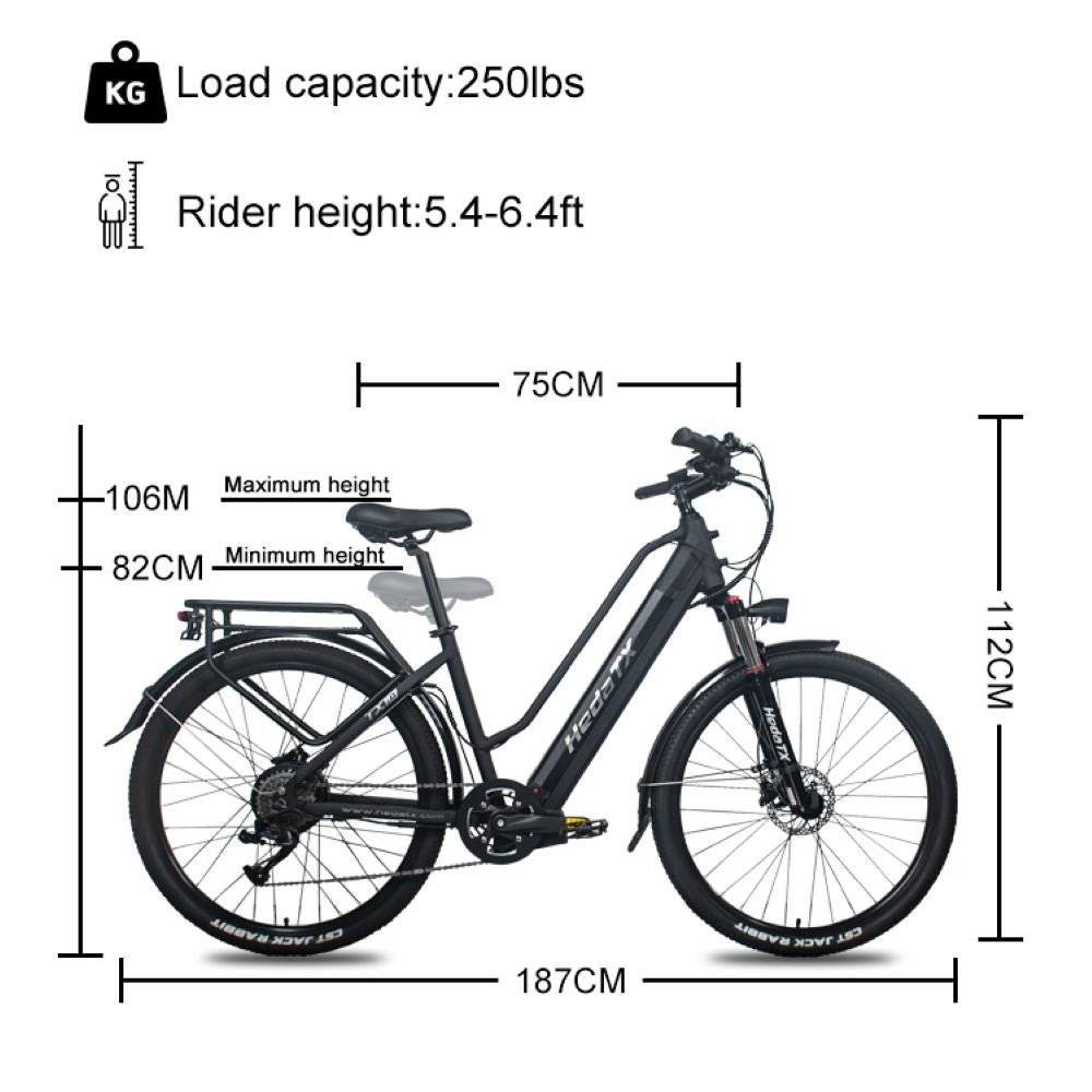 City Electric Bike Siz
