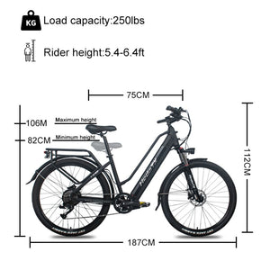 City Electric Bike Siz