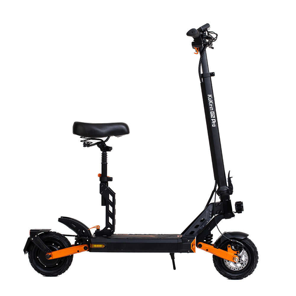 Kukirin G2 Pro electric scooter with seat side view