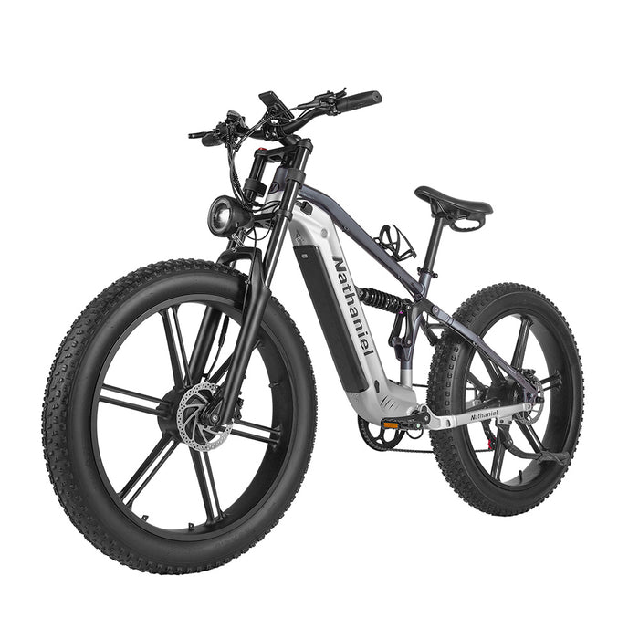 Nathaniel SYR09 2000W Dual Motor Fat Tyre Electric Bike
