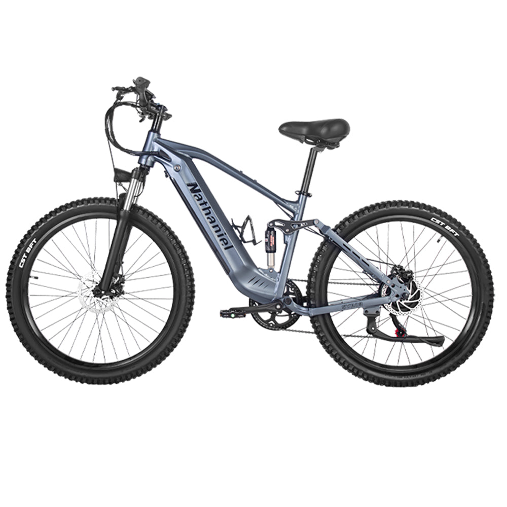 Nathaniel SYR03 1000W Peak Full Suspension Electric Mountain Bike
