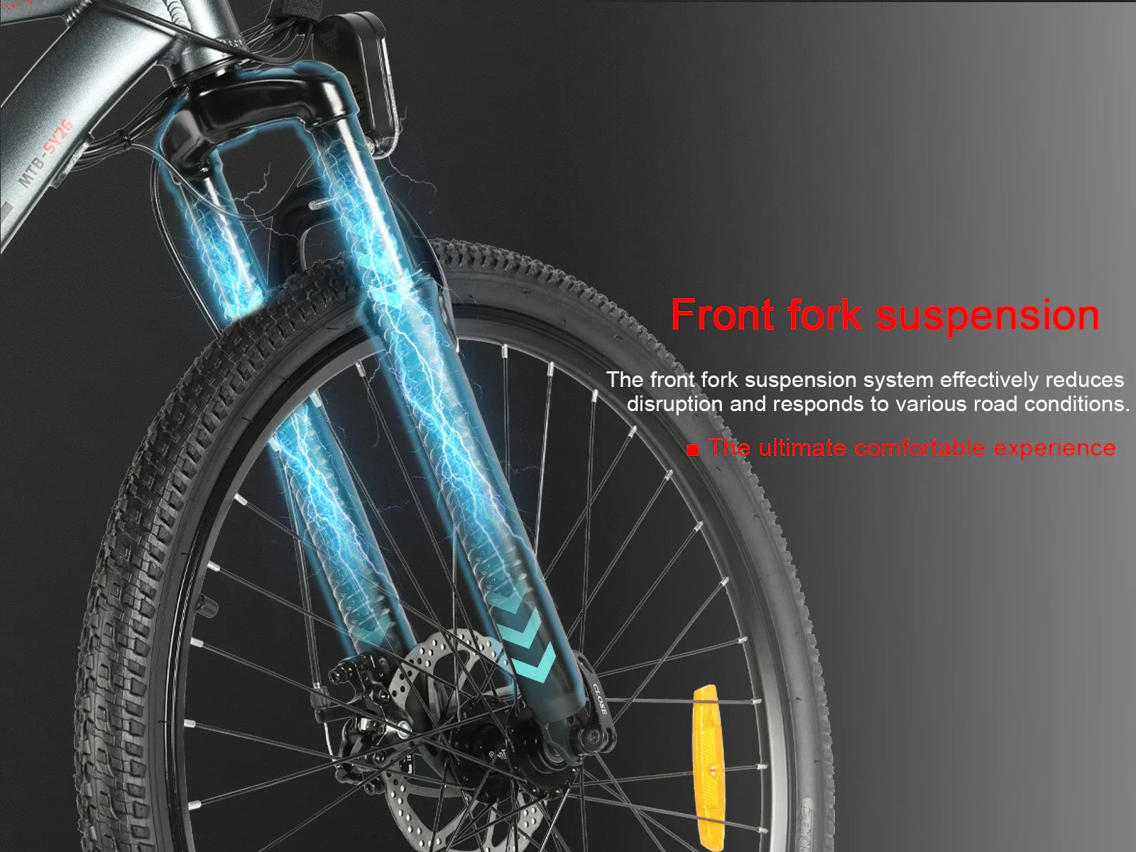 Samebike E-Bike SY26-II Black