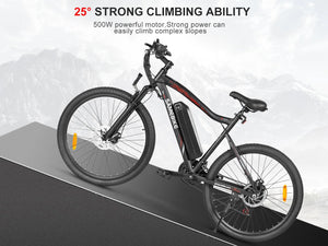 Samebike Electric Bike SY26-II Black 500W