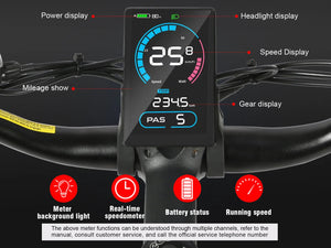 Samebike Electric Bikes SY26-II Black