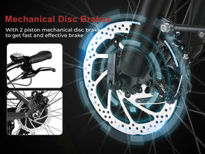 Samebike RS-A01 Pro T City Electric Bike Disc Brake