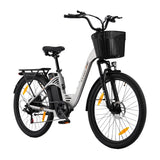 TTGO C2 Pro 26" Electric City Bike 36V 18Ah Shimano 7-Speed Up to 120KM Range