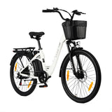 TTGO C2 Pro 26" Electric City Bike 36V 18Ah Shimano 7-Speed Up to 120KM Range