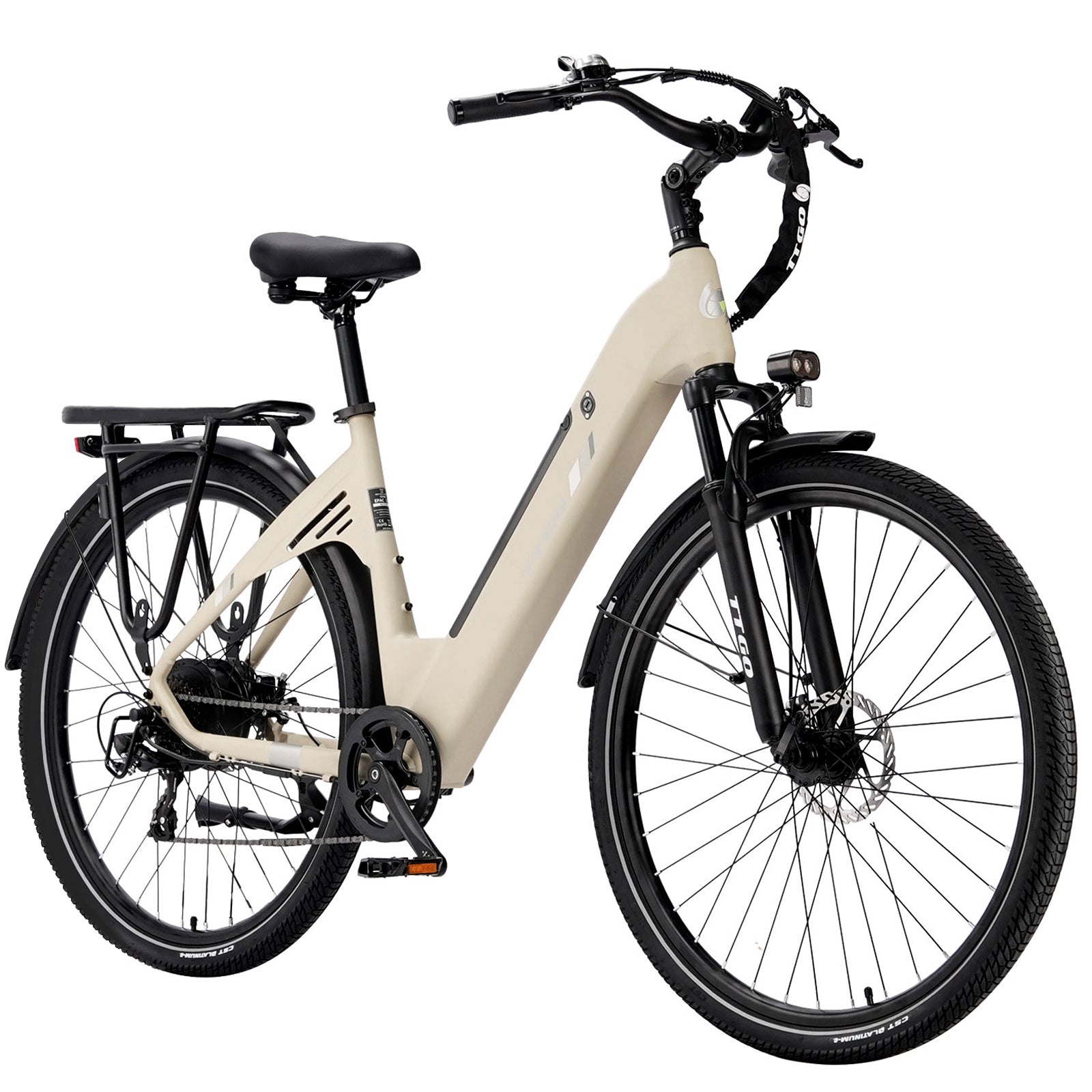 TTGO C3 SE 28" Electric City Bike 250W 36V 18Ah Shimano 7-Speed Up to 120KM Range