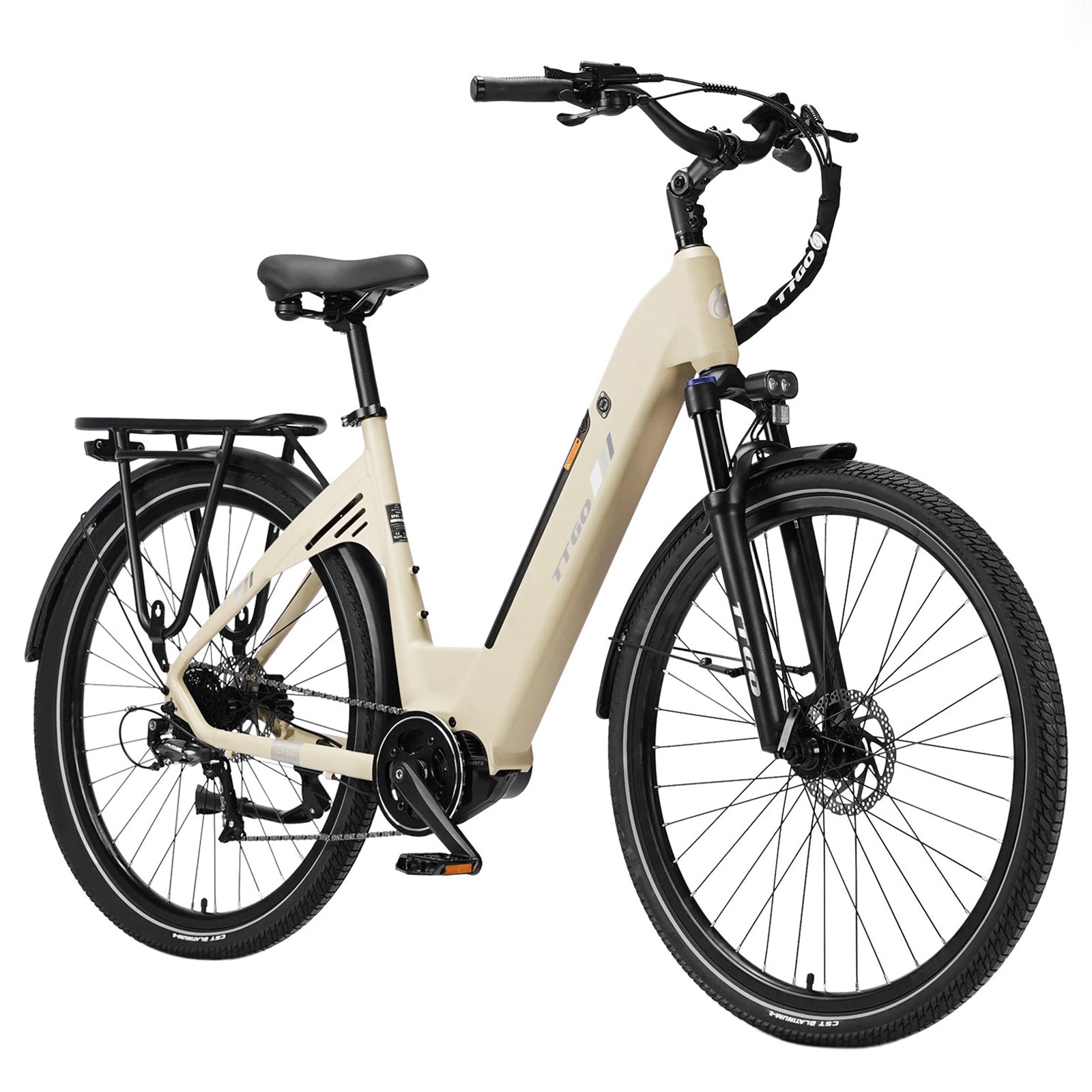 TTGO C7 SE Mid-Drive Electric Bike 250W 36V 18Ah Torque Sensor Up to 150KM Range