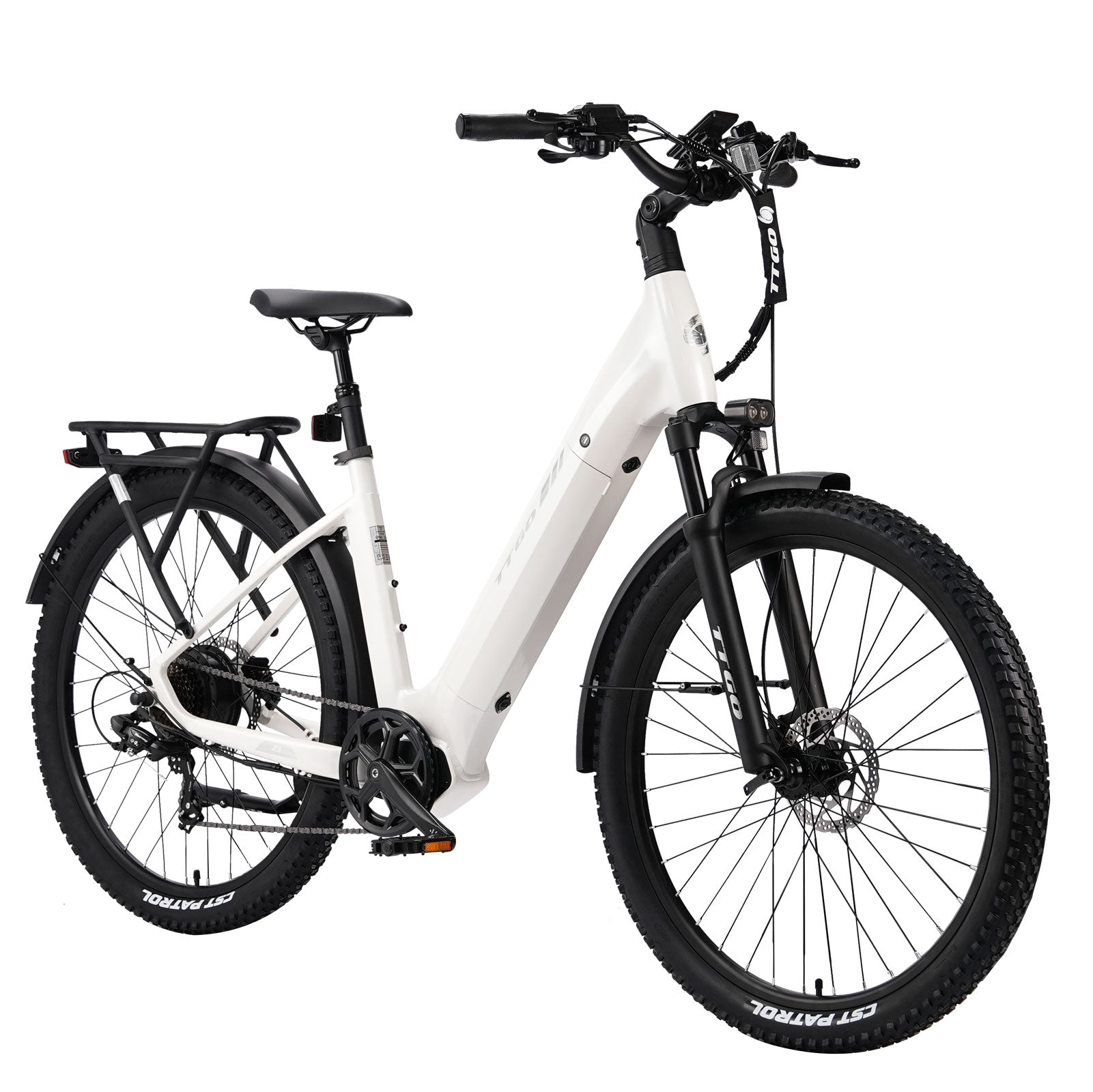 TTGO Z3 27.5" Electric City Bike 250W 48V 720Wh Shimano 7-Speed Up to 120KM Range