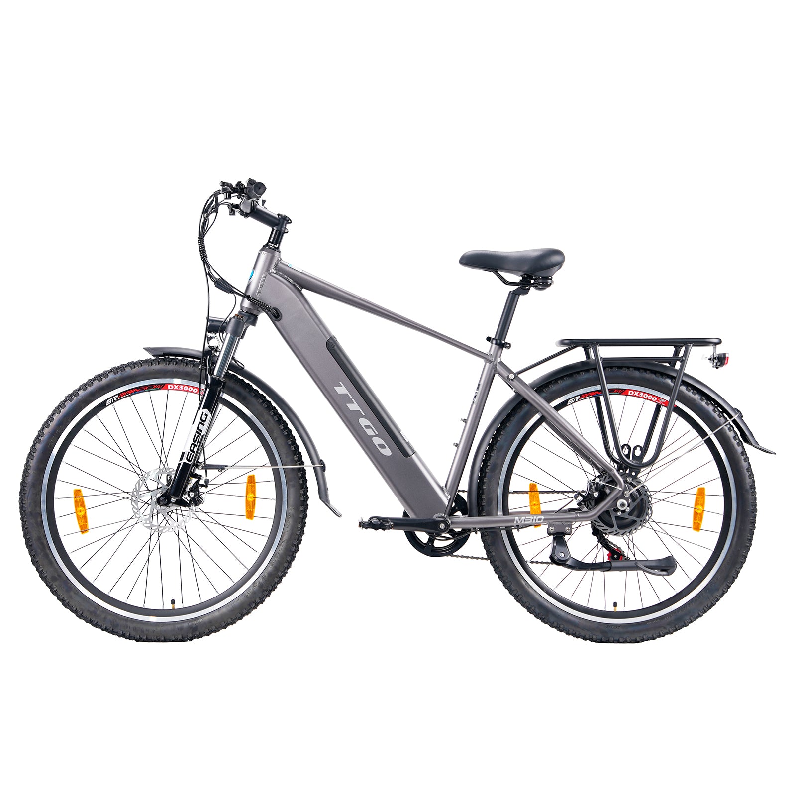 TTGO M310 Adult ebike Mountain Electric Bike Gray4 8V250W