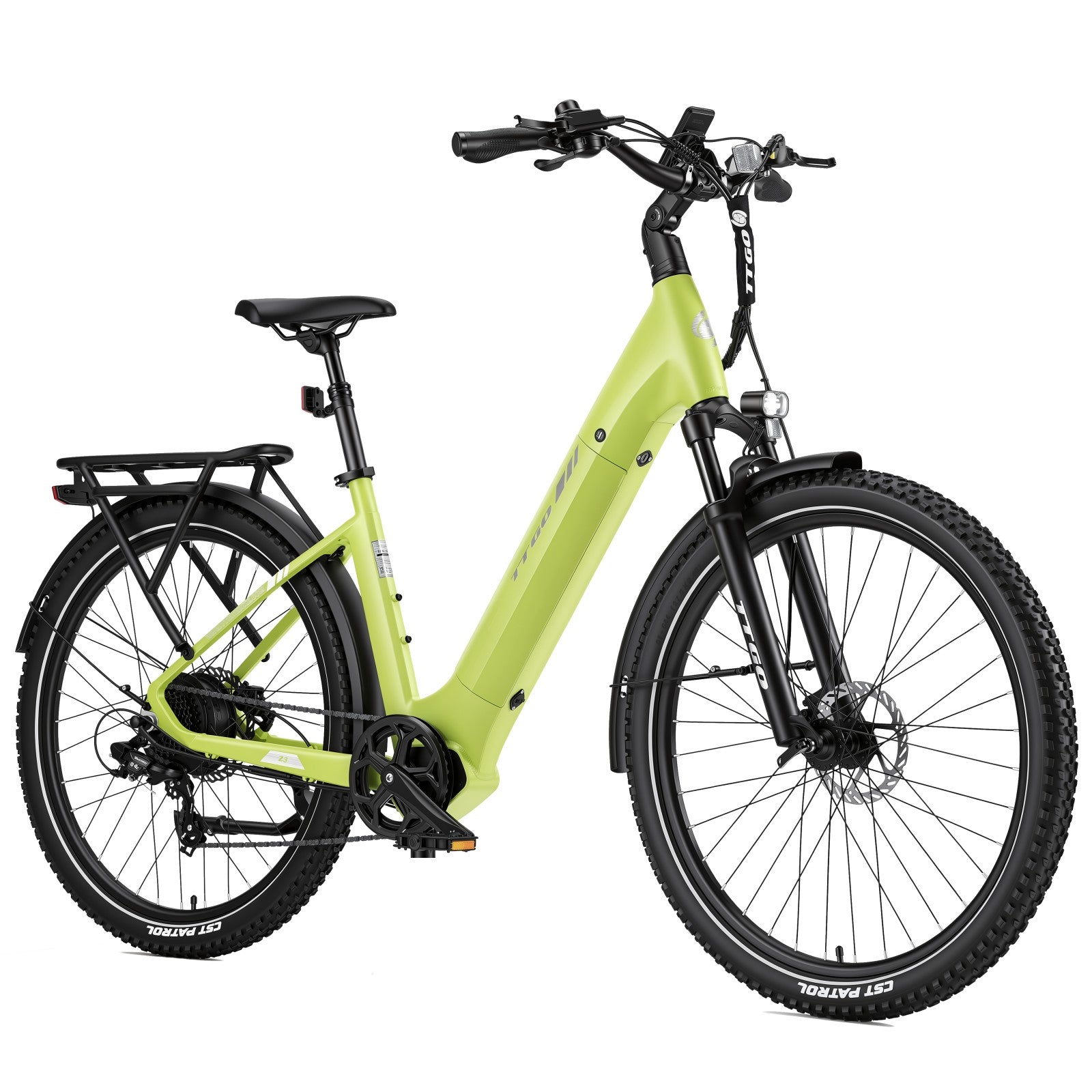TTGO Z3 27.5" Electric City Bike 250W 48V 720Wh Shimano 7-Speed Up to 120KM Range