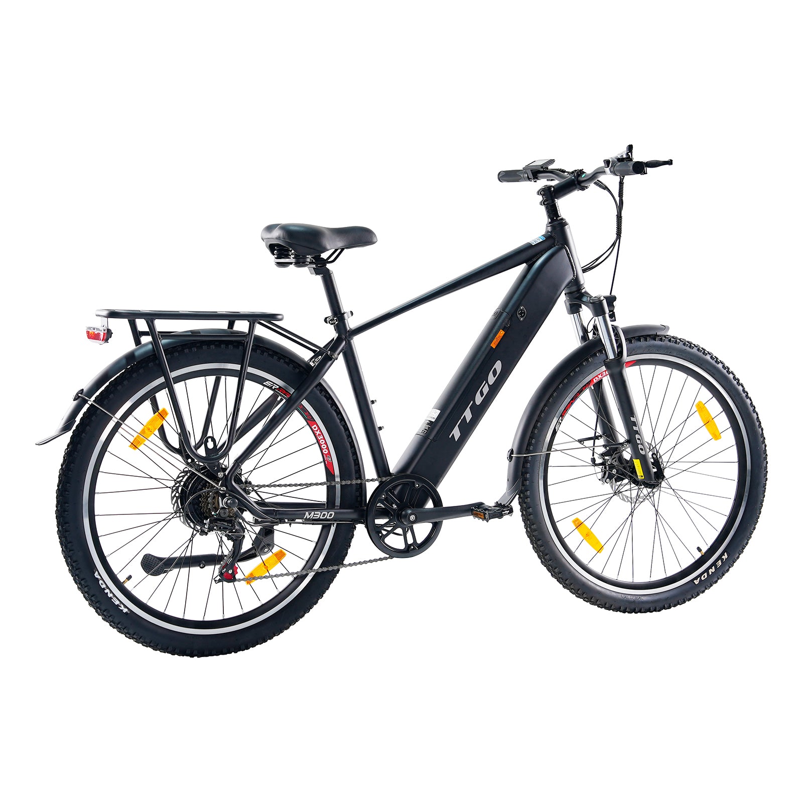 TTGO Adult Electric Bike M300 Black 36v250w