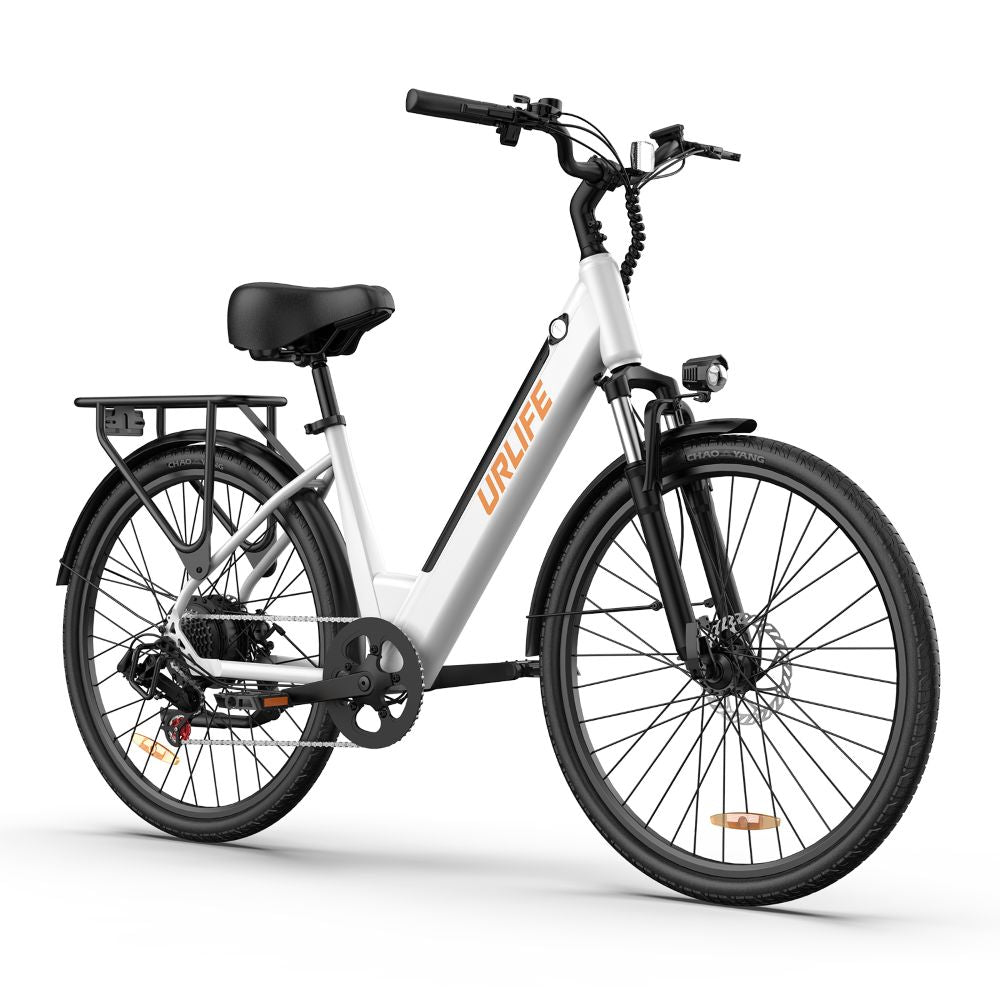 Electric Bike White
