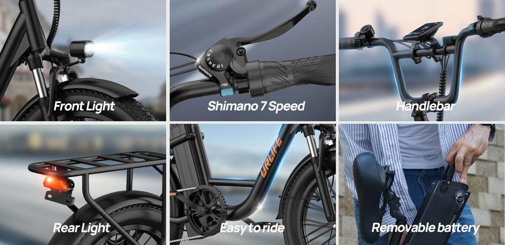 URLIFE E20 Best Electric Bikes 2025 New
