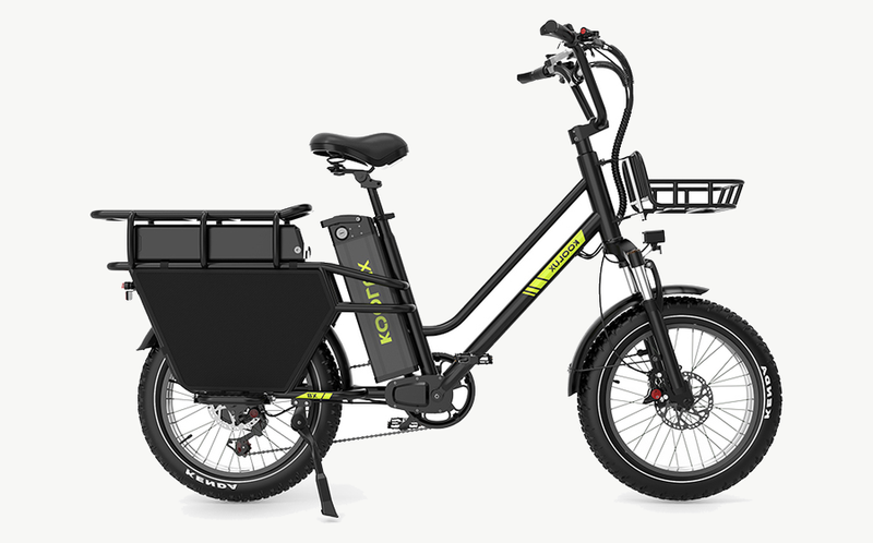 KOOLUX X8 48V 65Ah Cargo Electric Bike 750W Peak 20" Fat Tire Up to 220KM Range