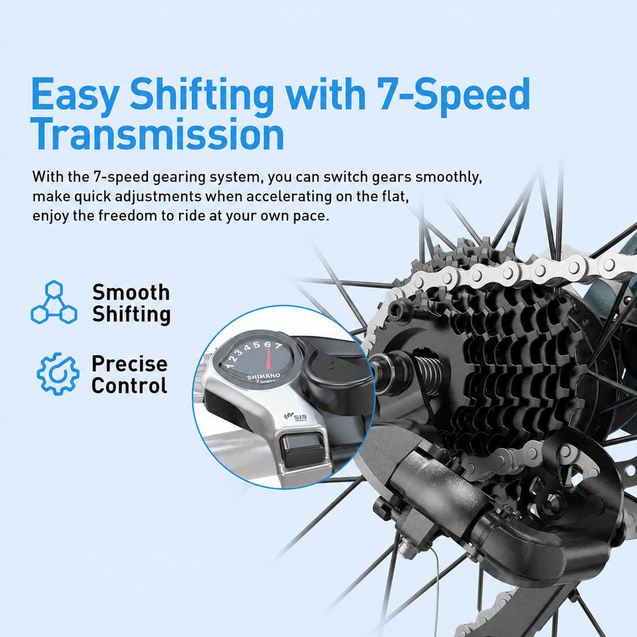Shimano 7-Speed Gear System