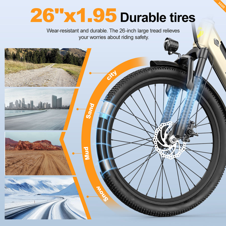 26×1.95 City Tires