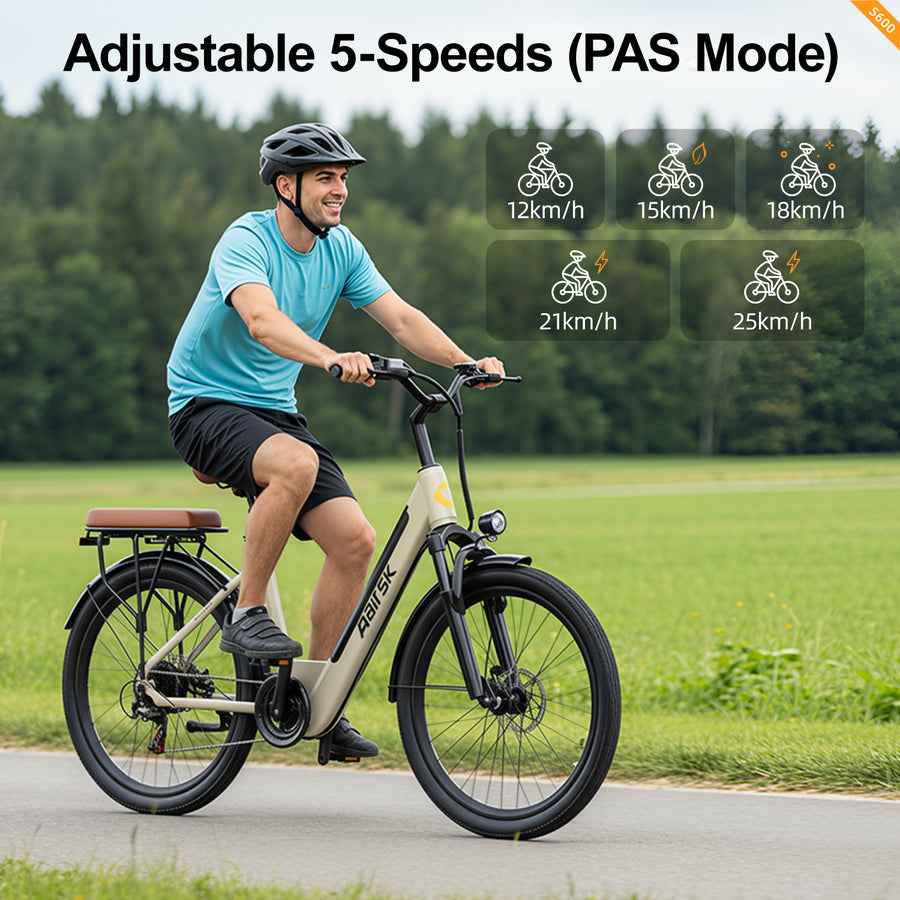 5-Level Pedal Assist