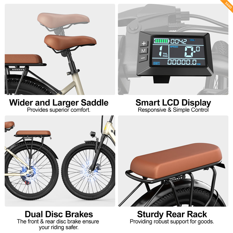 Comfort Details for Daily Riding