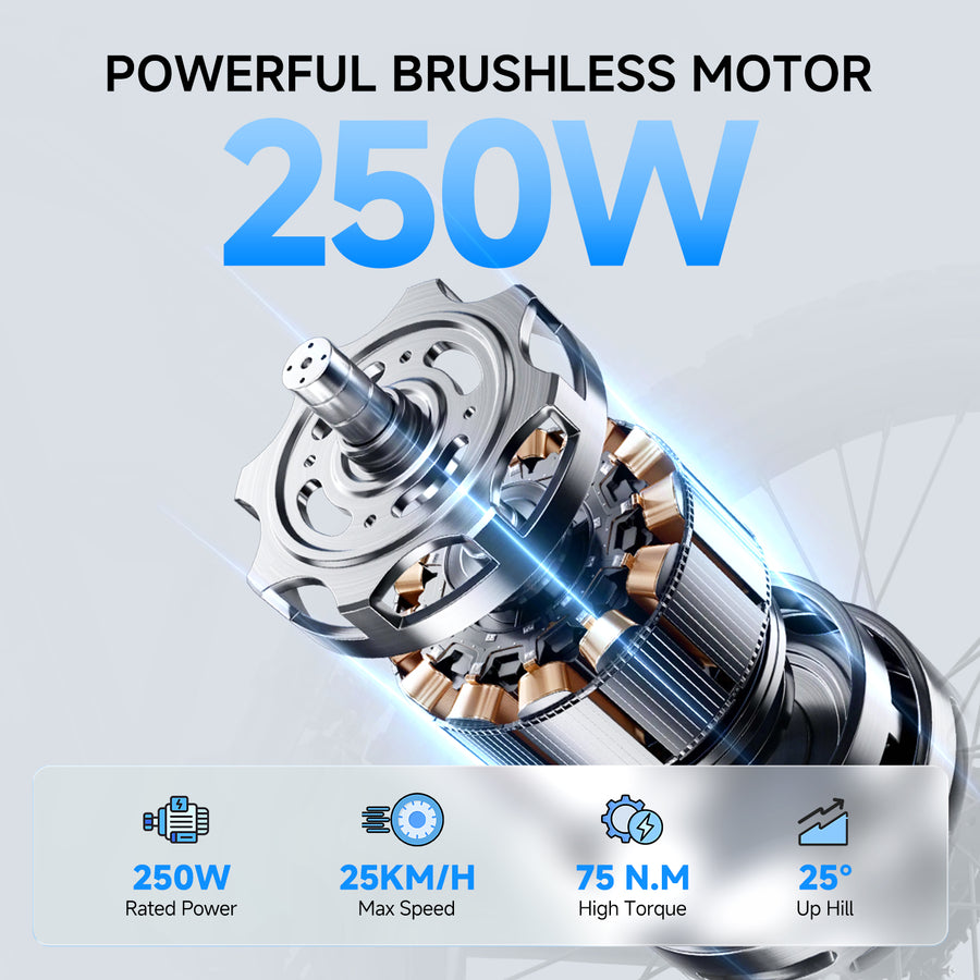 750W Motor, 45M/H Speed