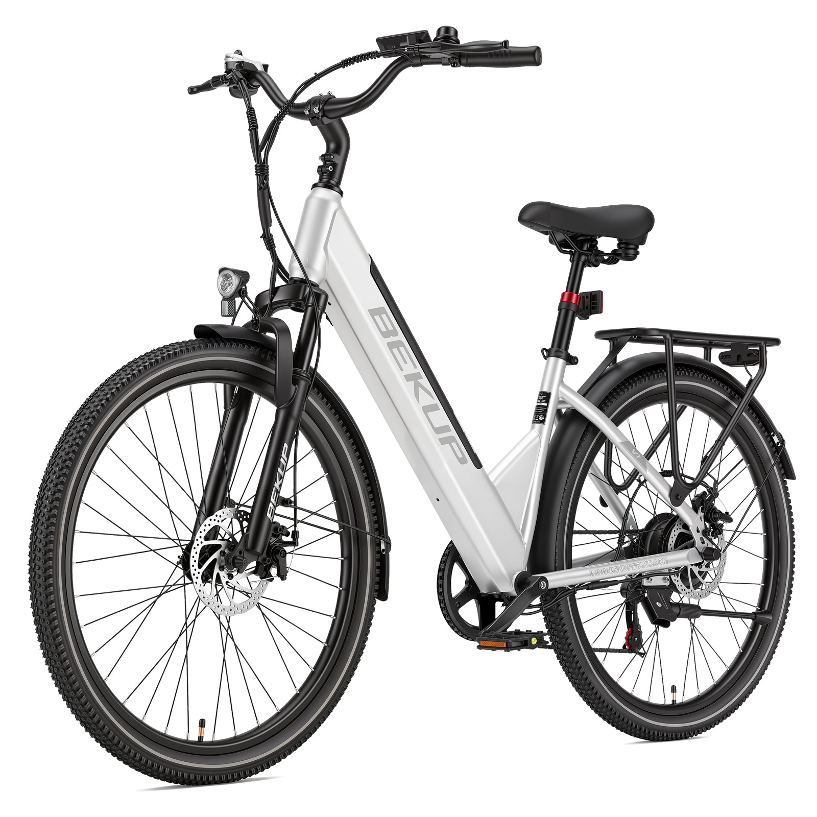 BEKUP V1 26" Step-Through City Electric Bike 250W 36V 14.5Ah