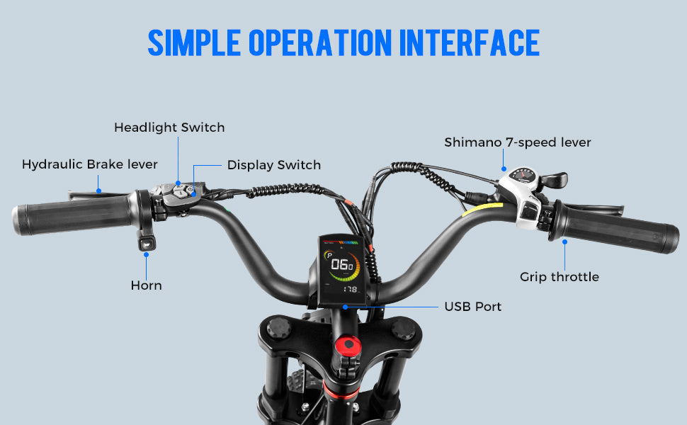 fat tire electric bike​ eahora terra