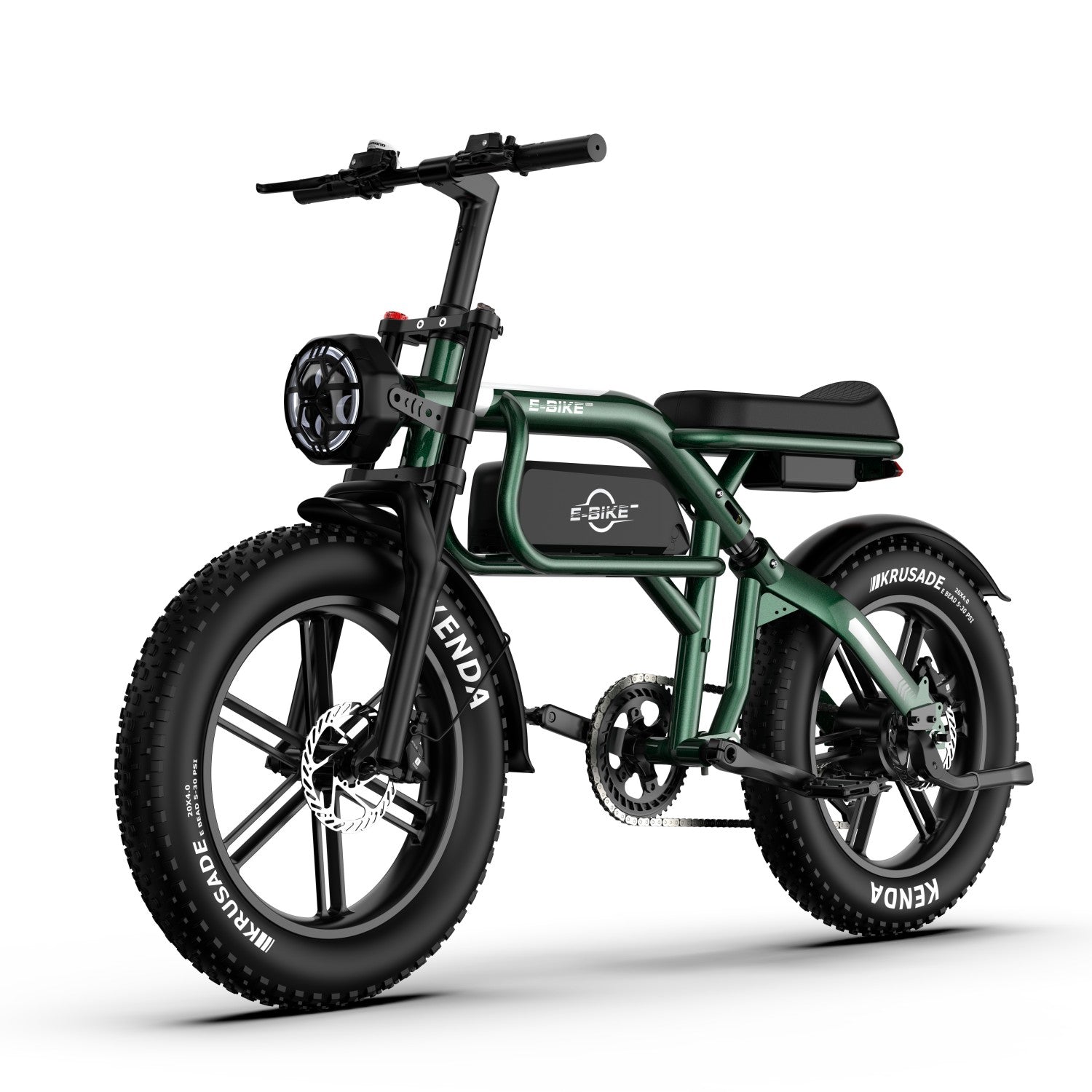 NEW)1500W Moped Style Electric Bike C8 48V 20Ah with Hydraulic
