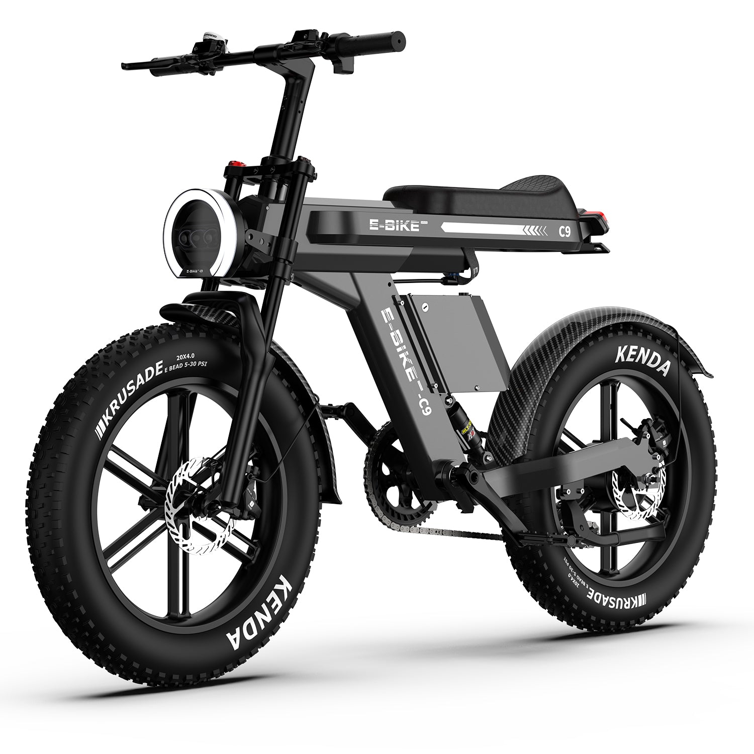 c9 dual batteries electric bike main
