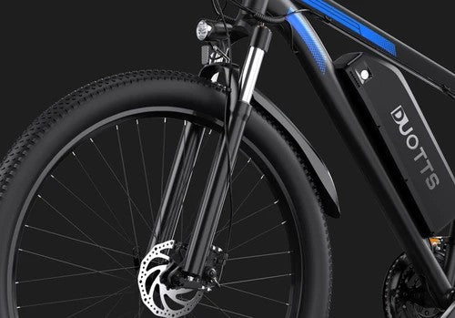 Range, lights, front fork