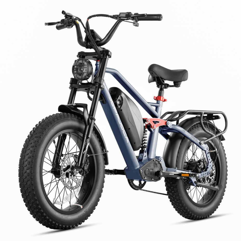 electric mountain bike eahora blue