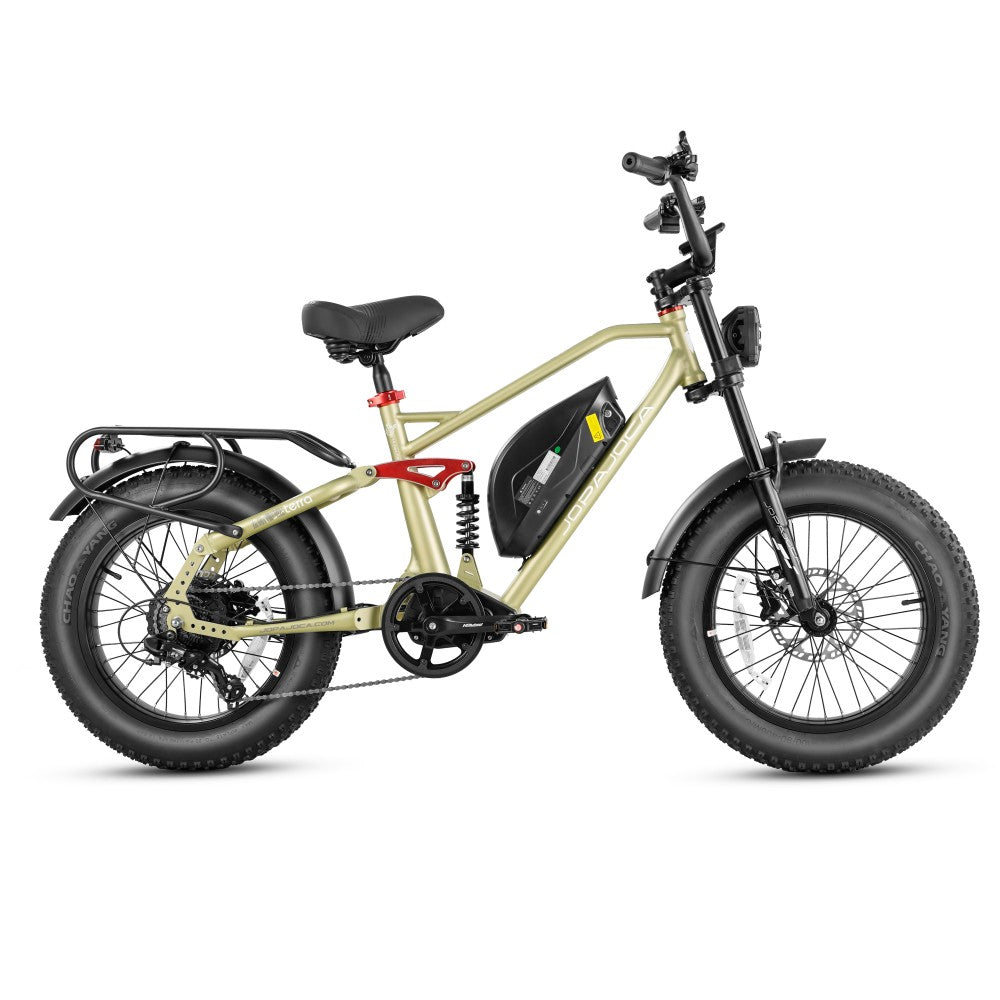 europa tres terra electric bicycle Eahora Terra 1500W Electric Bike 20" Fat Full Suspension 45 Miles, Blue