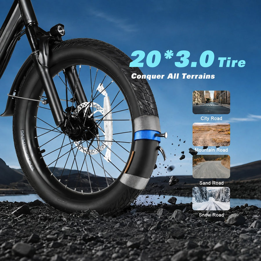 Versatile 20 × 3.0" Tires