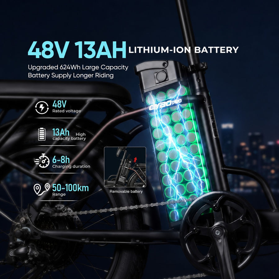 48V 13Ah Removable Battery
