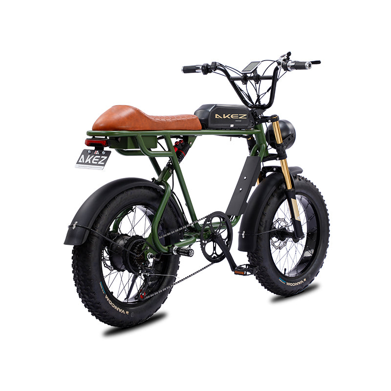 electric bike moped style akez s1