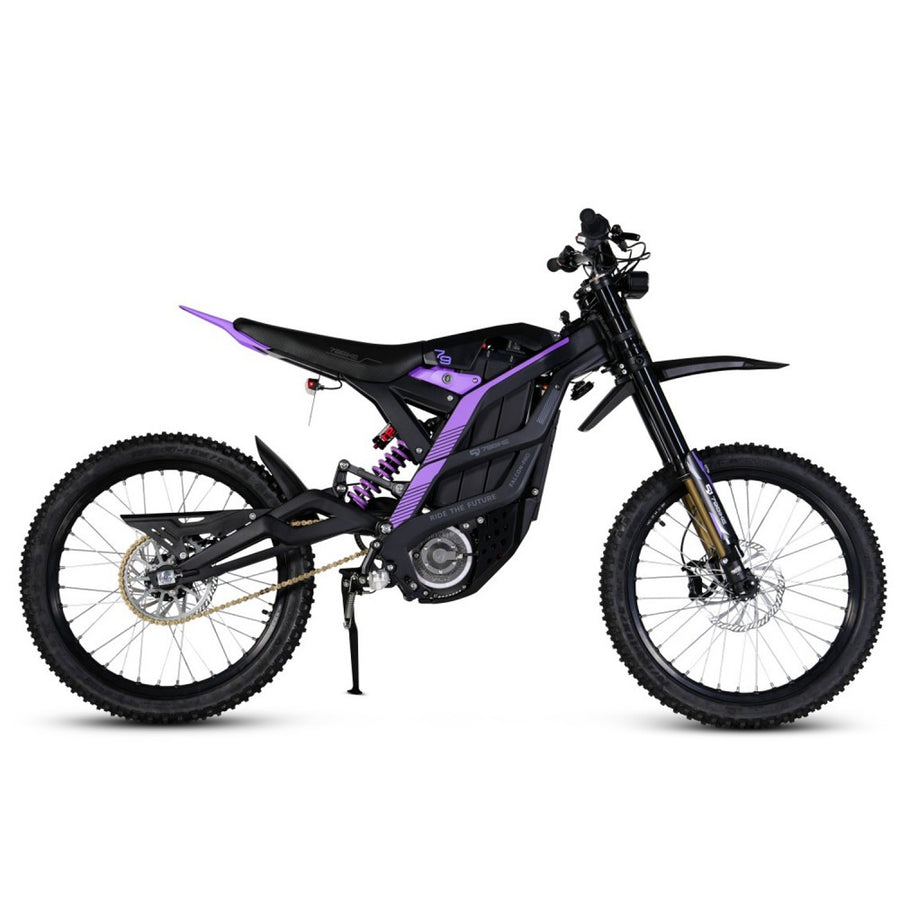 elektrische Pitbikes, 79bike Falcon Pro schwarz-lila Version