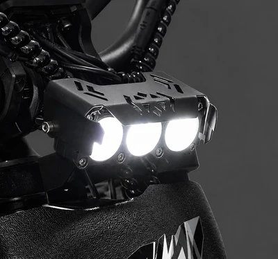 3X LED Headlights