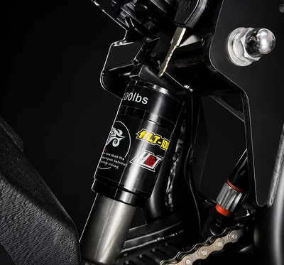 Full Suspension for Rough Terrain