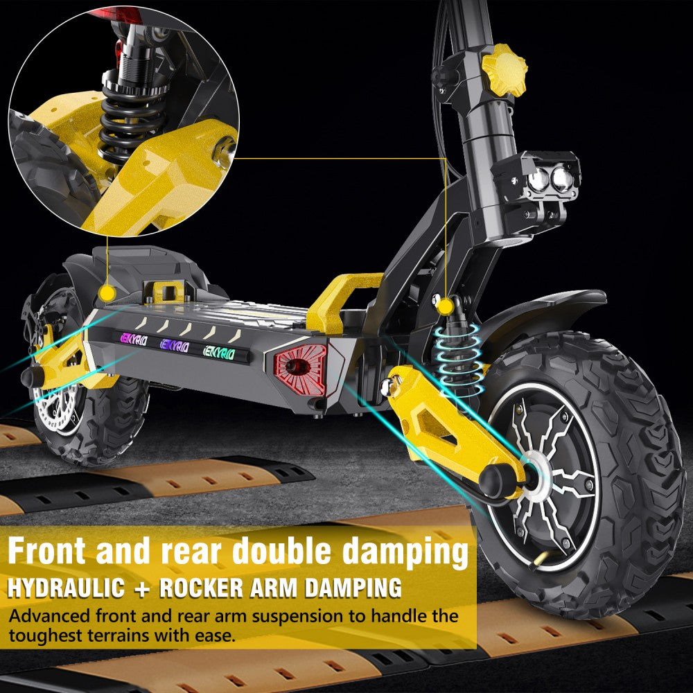 iE ES60 full suspension electric scooter dual motor 2400W