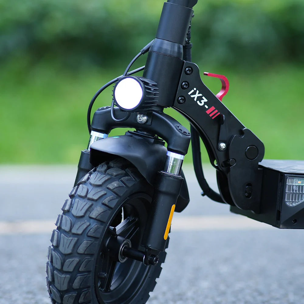 iscooter ix3 Front Rear Suspension System