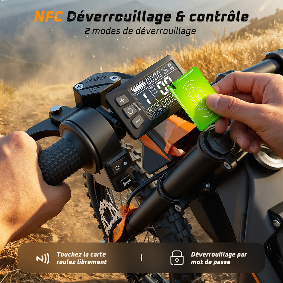 NFC Control & Adjustable Speed Modes