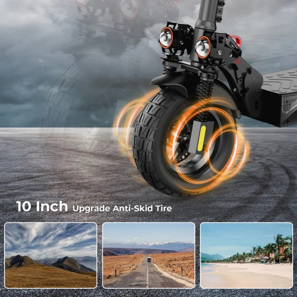 iscooter iX4 10inch tires trottinette electrique