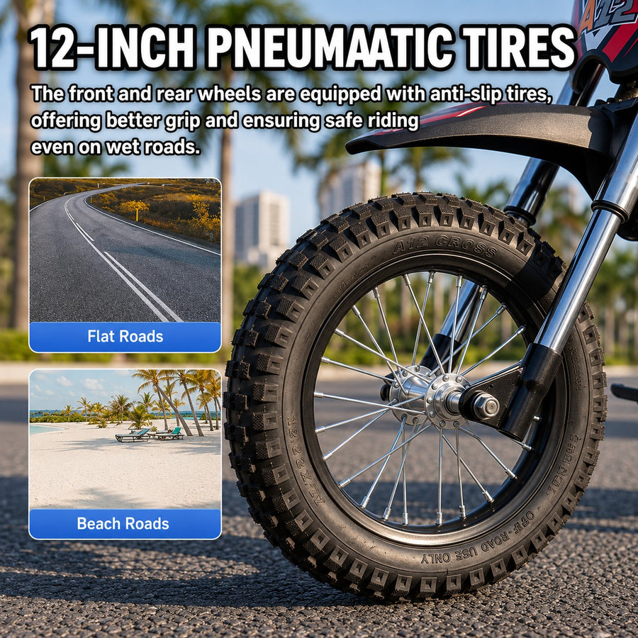 Pneumatic Tyres for Grip and Cushioning