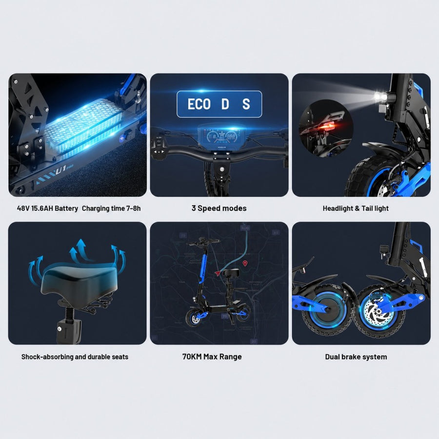 48V 20.8Ah Long-Range Battery