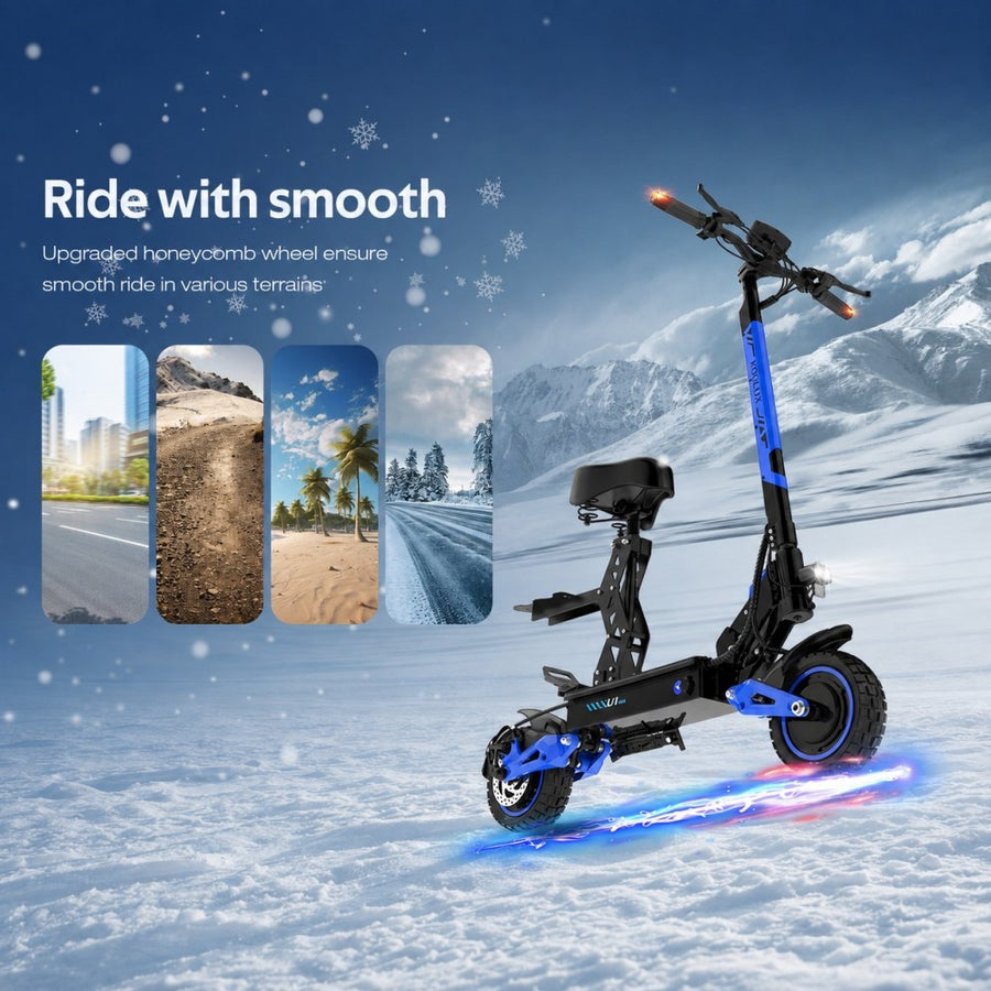 Smooth Ride Across Mixed Terrain