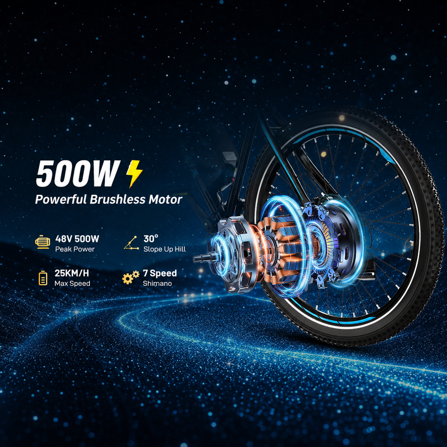 500W Brushless Motor