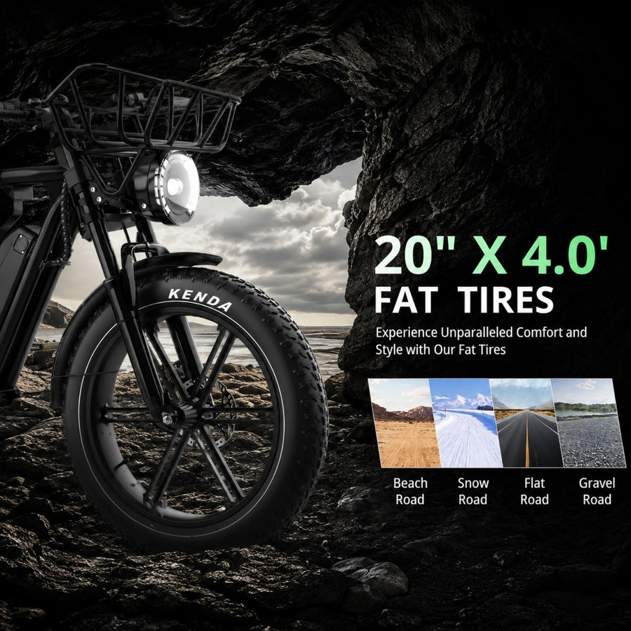20×4.0 Kenda Fat Tires