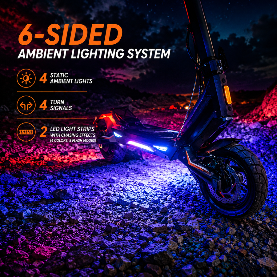6-Sided Sistema de iluminación ambiental
